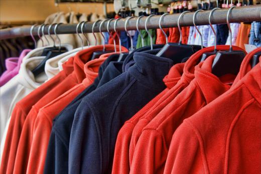 The most popular use for microfleece is thin jackets or sweatshirts.