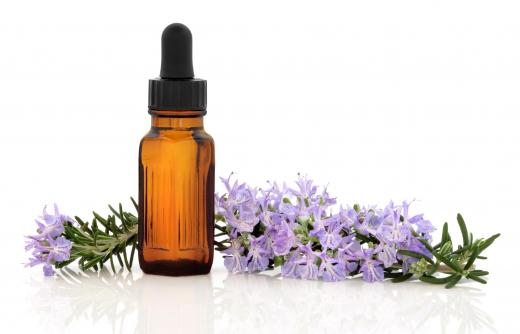 A few drops of rosemary essential oil can moisturize skin while bathing.