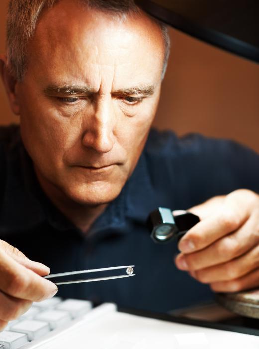 A jeweler can set loose diamonds in an old or custom piece of jewelry.