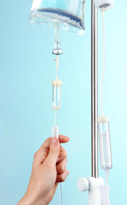 IV antibiotics may be needed to treat an infection as a result of a piercing.