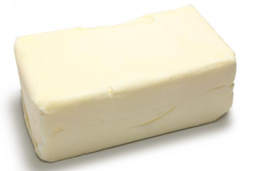 Lard is used to make lye soap.