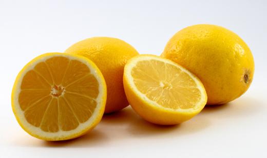 Lemon juice is a natural exfoliant.