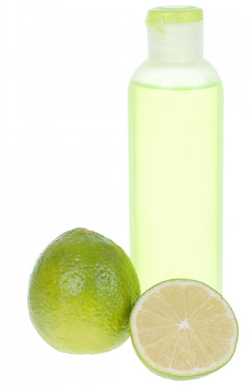 Alpha hydroxy acids can be derived from fruit and included in skin care products such as toners.