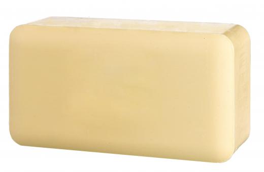 A bar of olive oil soap.