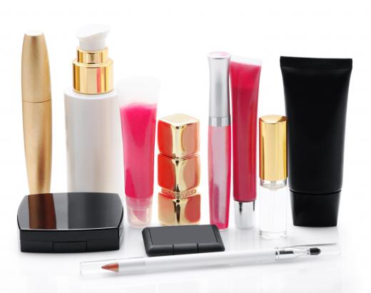 Cosmetics, including mascara.