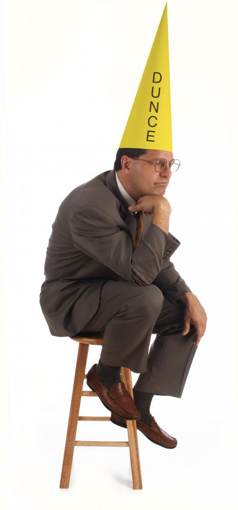 What Is A Dunce Cap with Picture 