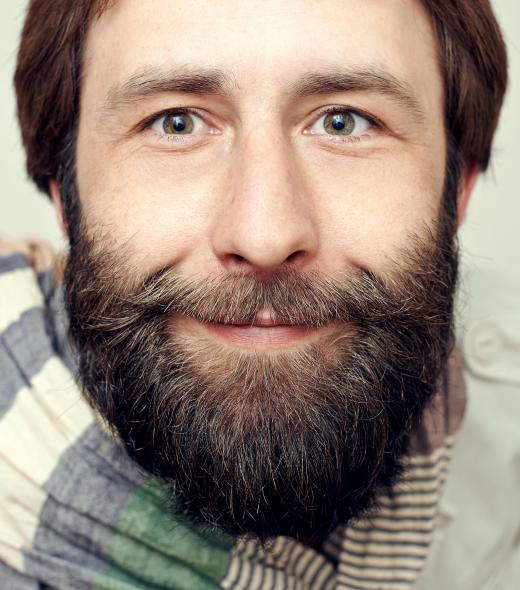 A full beard is the most common type of beard.