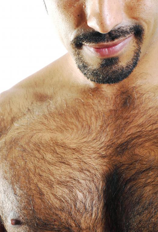 Manscaping is a term that refers to removing hair from a male's body.