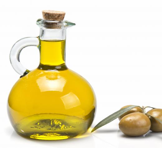 Olive oil is a natural ingredient that might be used to make what is called an "oil-free" soap.