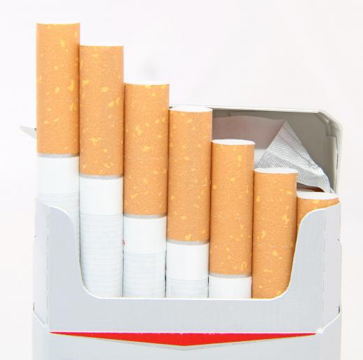 Smoking cigarettes may cause thinning hair.