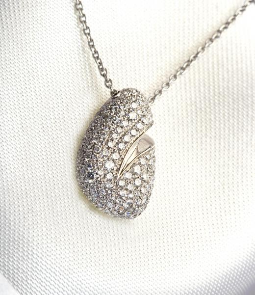 A pave setting is where multiple small stones are set close together and close to the surface of a piece of jewelry.