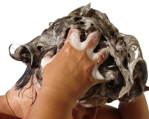 Hydroxyethyl cellulose -- a thickening agent made from cellulose -- is commonly used in shampoos.