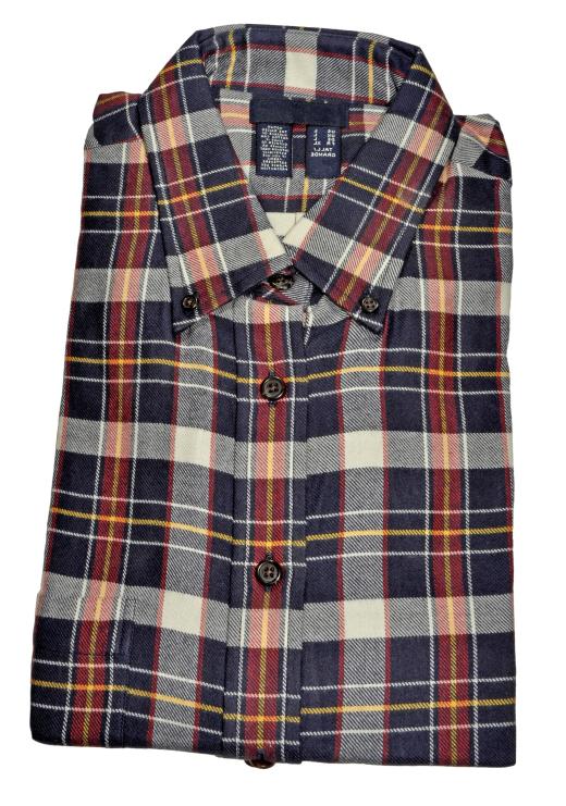 Flannel is a popular material used to make nightwear.