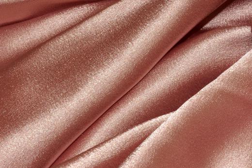 Polyester is a synthetic material frequently used in clothing fabrication.