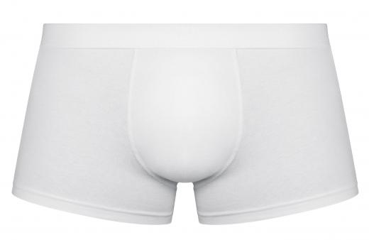 Men's underwear featuring a soft cup in front.