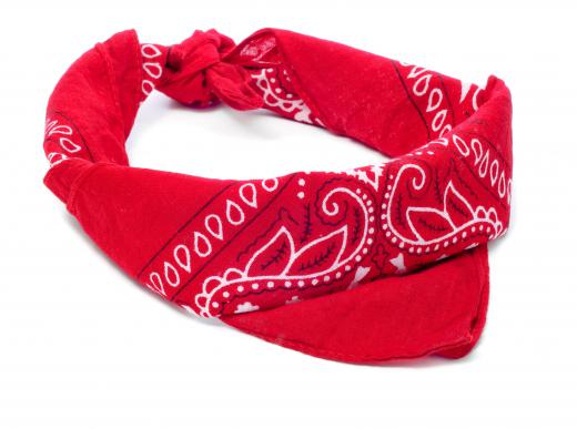 Bandanas were popular in the '80s.