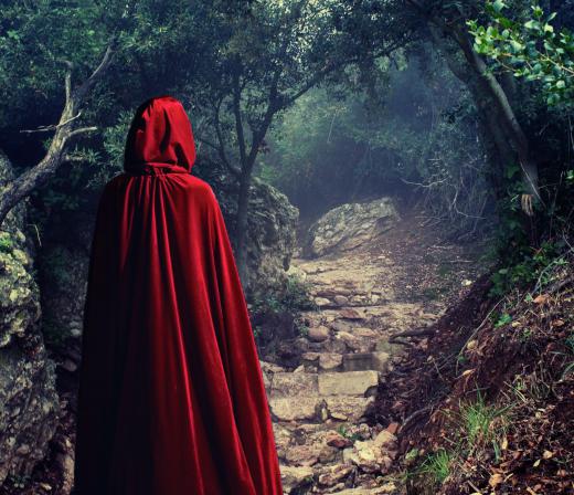 Halloween costume ideas for adults may include a fairy tale cloak.