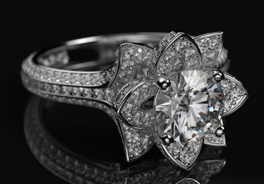 Some couples prefer an heirloom wedding ring that has sentimental value.