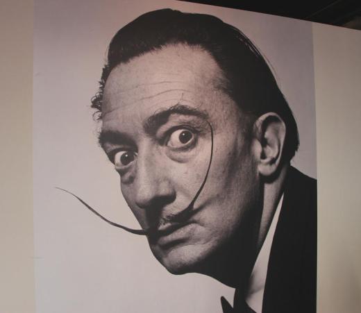 Salvador Dali's style of mustache is a common category in mustache competitions.