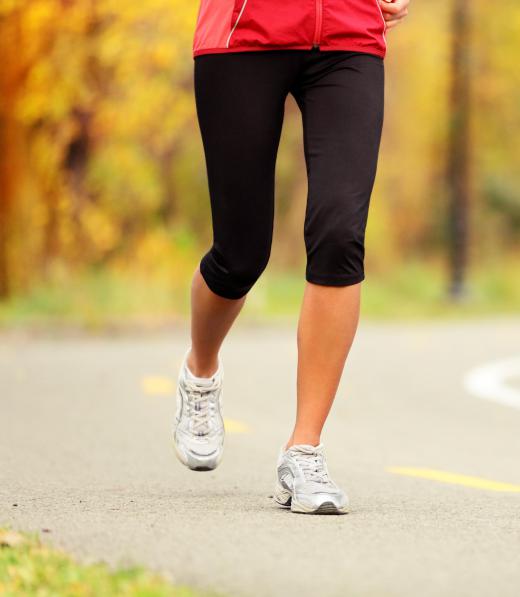 Some sneakers are designed for running and jogging.