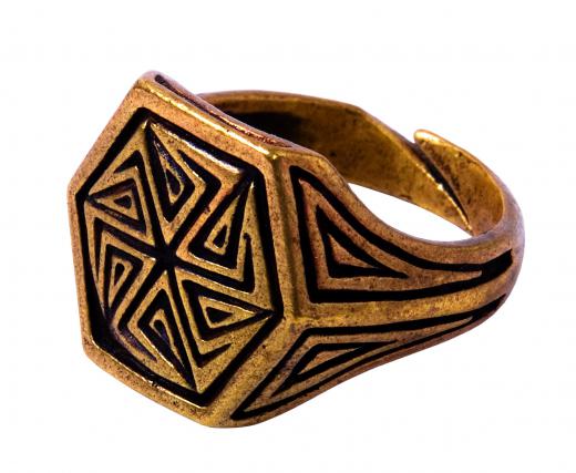 In the past, signet rings were functional on top of being ornamental, as they were used as a form of official signature.