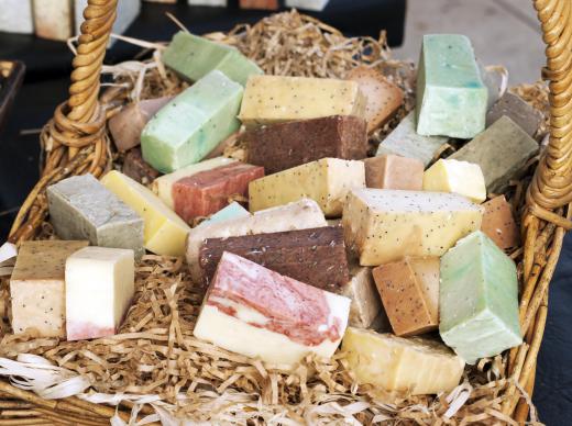 Some products, such as soap, are easy to make at home.