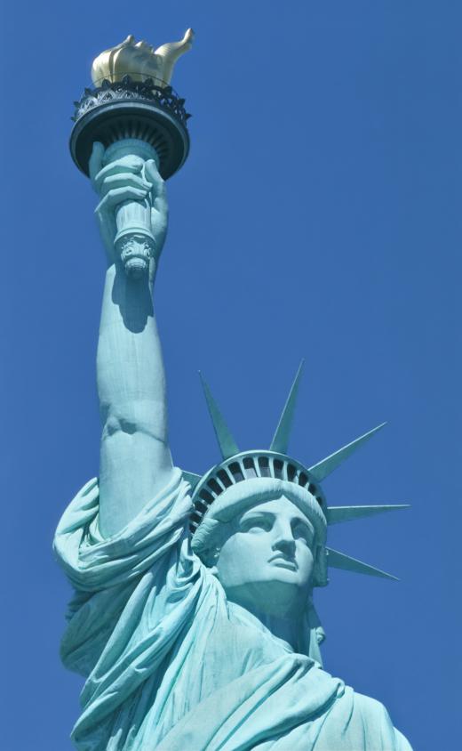 Liberty spikes are inspired by the Statue of Liberty.