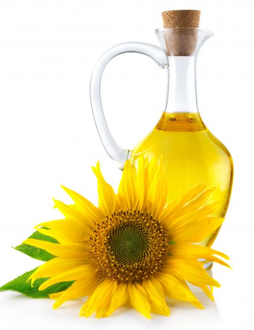 Vitamin E is found naturally in many foods, such as sunflower oil.