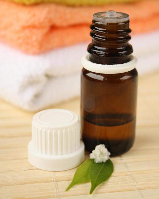 Tea tree oil is often used in cuticle oil.