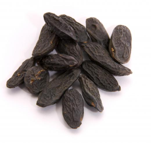 Tonka beans, which are sometimes used in perfume and eau de toilette.