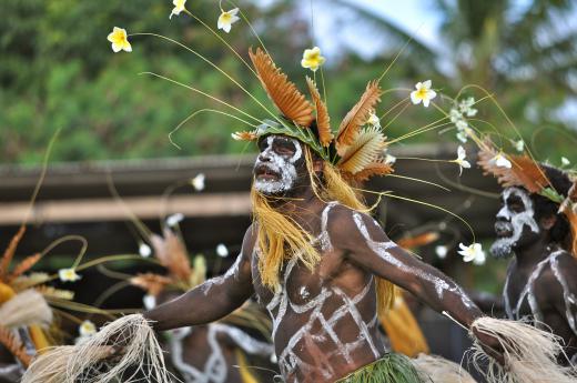 Body paint is rooted in ancient traditions.