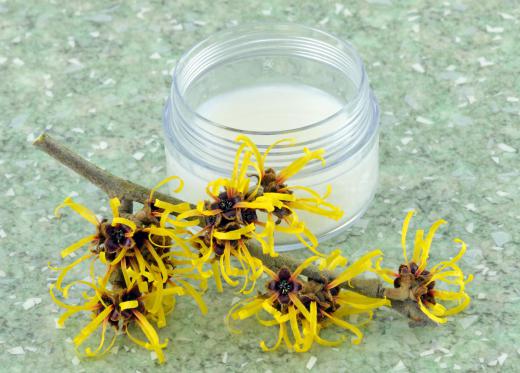 A witch hazel astringent.