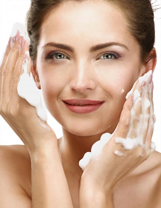 Preventing breakouts is best done through an exfoliating facial wash.