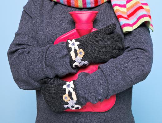 During cold winter weather, people who are outside for an extended length of time should dress in warm layers.