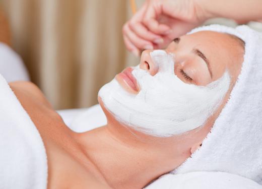 A customized masque is part of the European facial experience.