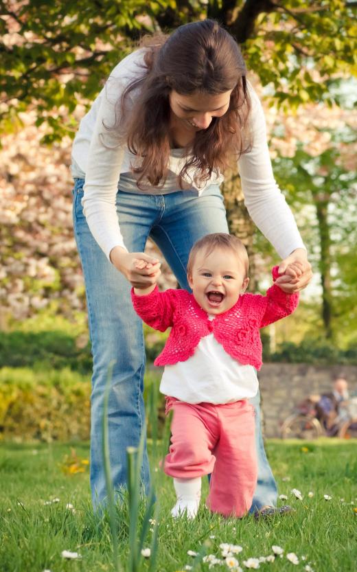 Babies need shoes to protect their feet when they start walking.