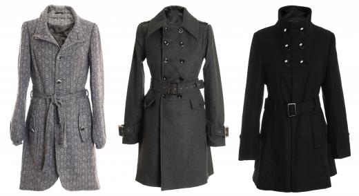 Wool coats come in many styles and weights.